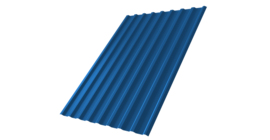 Профнастил С20R 0.45 PE RAL 5005 сигнальный синий
