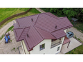 Металлочерепица классик Grand Line 0.5 PurLite Мatt RAL 8017 шоколад