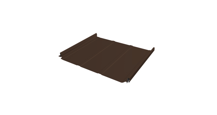 Кликфальц Pro Line Grand Line 0,5 GreenCoat Pural BT с пленкой на замках RR 887 шоколадно-коричневый