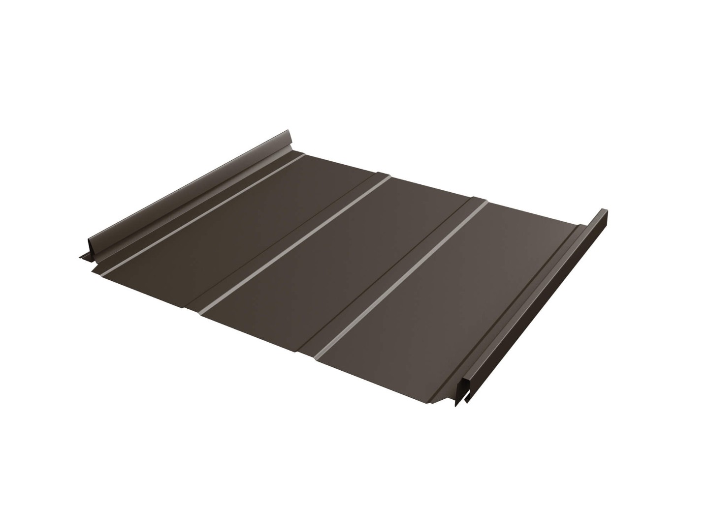 Кликфальц Pro Line 0,5 Rooftop Бархат с пленкой на замках RR 32 темно-коричневый