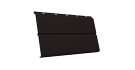 ЭкоБрус 3D 0,345 GL 0.5 Satin с пленкой RAL 9005 черный