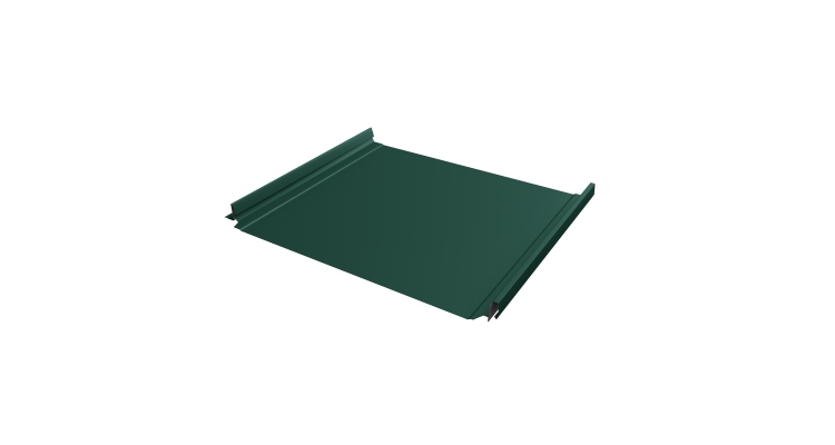 Кликфальц Pro Grand Line 0,5 Satin Matt TX с пленкой на замках RAL 6005 зеленый мох