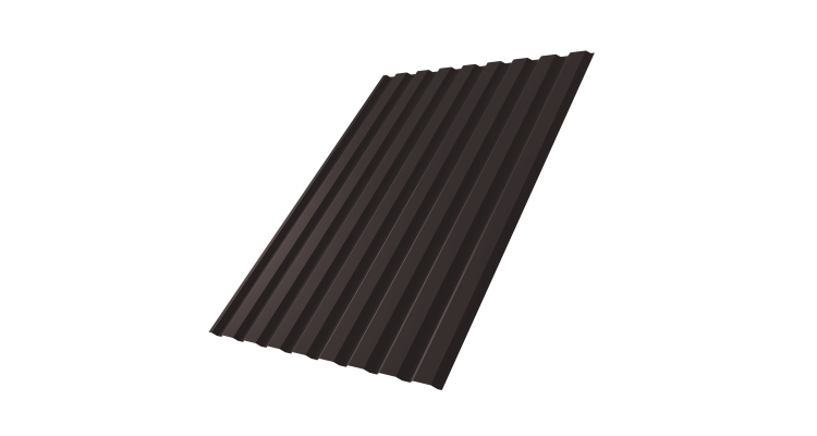 Профнастил С20A 0.5 Velur X RAL 9005 черный