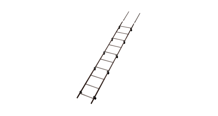 Лестница кровельная Grand Line RAL 8017 2,76м