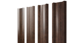 Штакетник М-образный А с прямым резом 0.45 Print-Double Elite Antique Wood